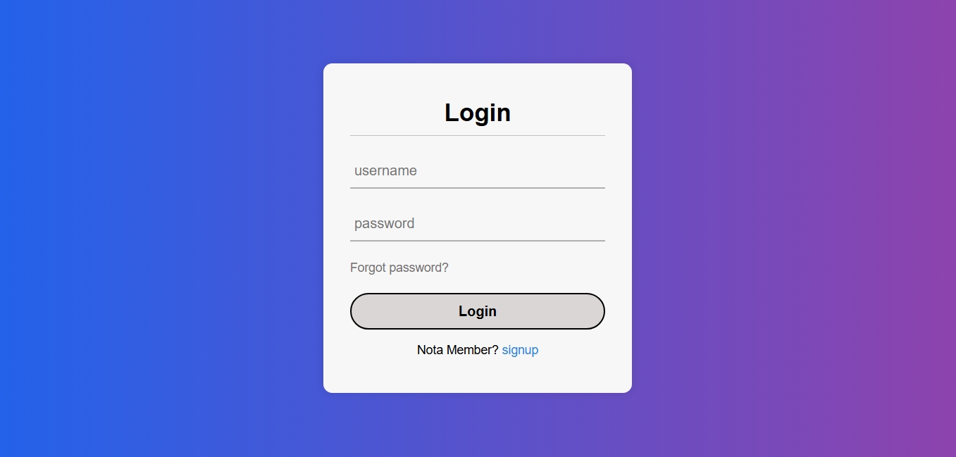 login